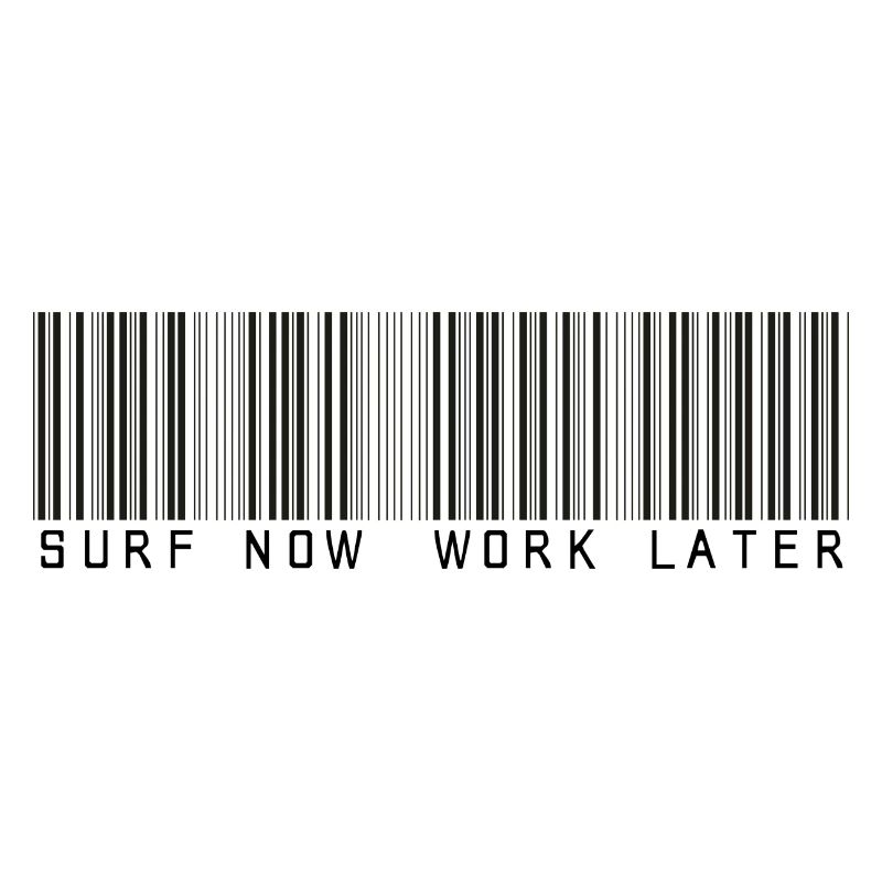 surf now work later bar code