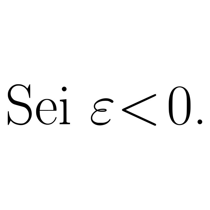 Sei epsilon < 0. Geschenk Idee