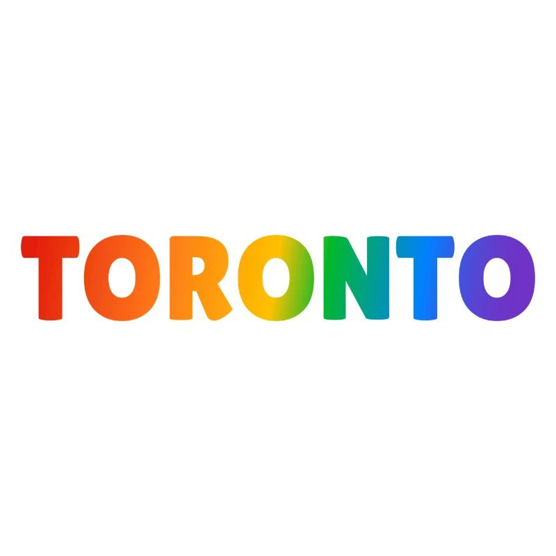 Fierté gaie LGBTQ arc-en-ciel de Toronto