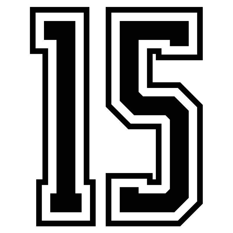 15 Zahl nummer