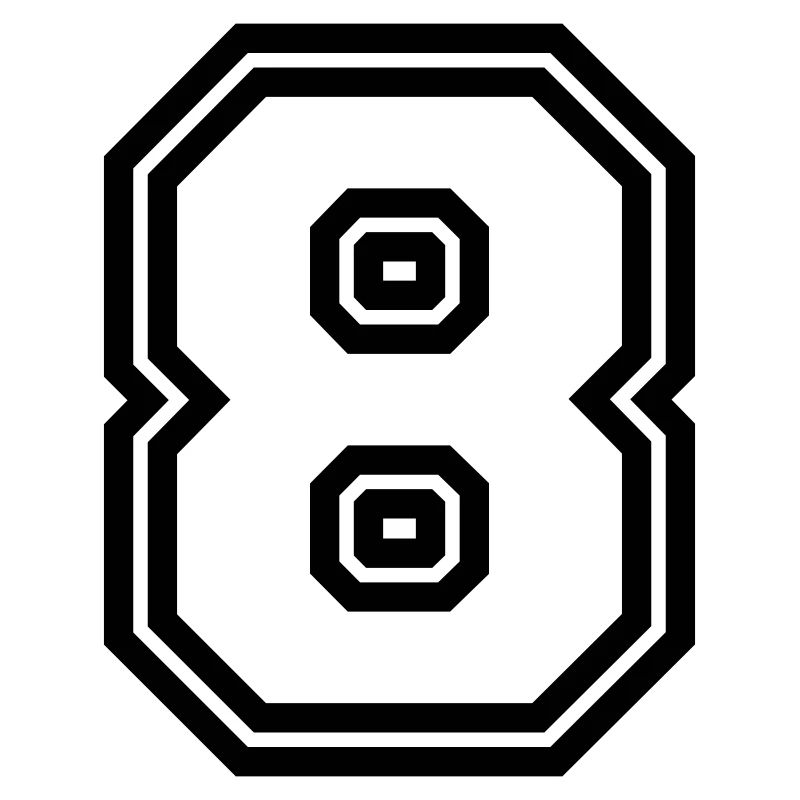 8 Zahl symbol