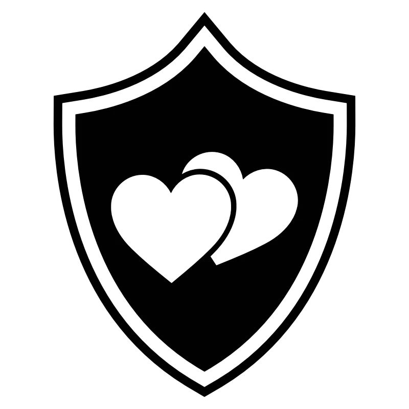 Herzen Liebe Wappen