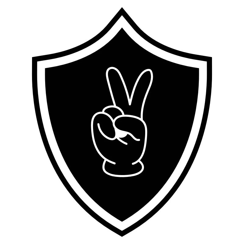 Peace Hand Wappen