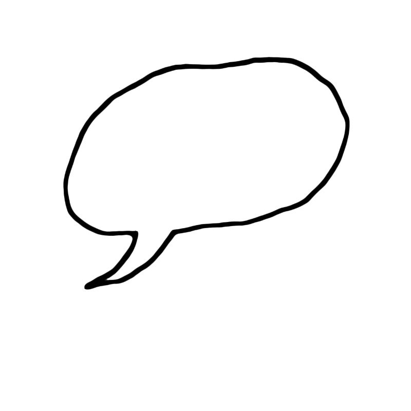 speech bubble