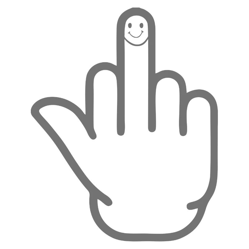 Mittelfinger