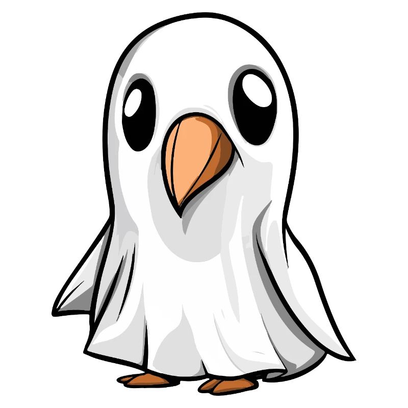 Pelikan Vogel Halloween Geist