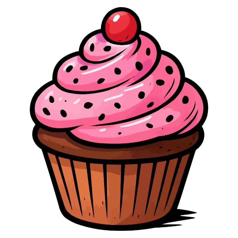 Pink Cupcake 