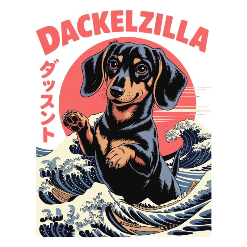 Dackelzilla Wellenkaiju