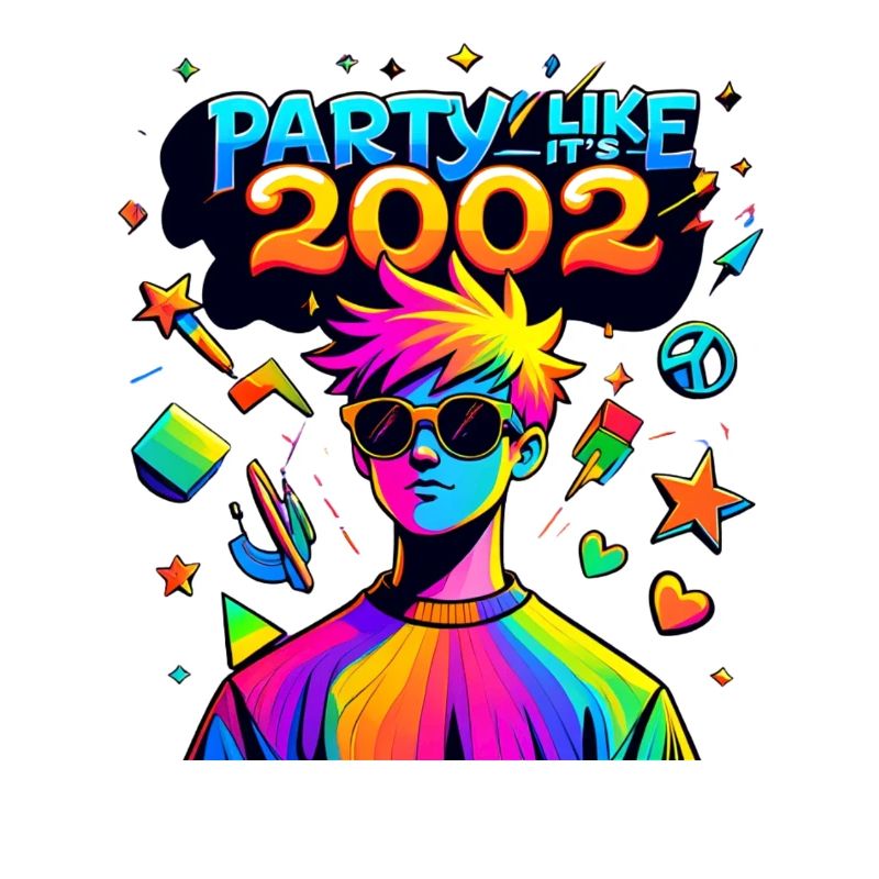 Neon Party 2002 Retro
