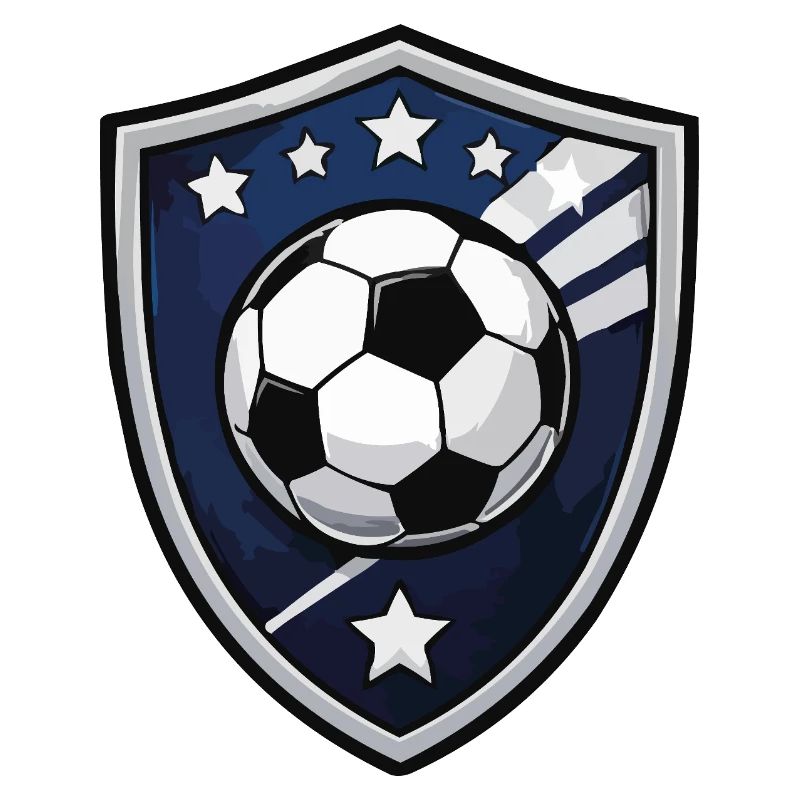 Soccer Shield Crest