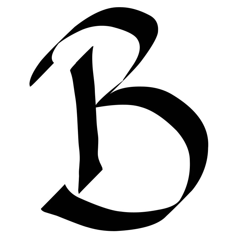 Buchstabe B