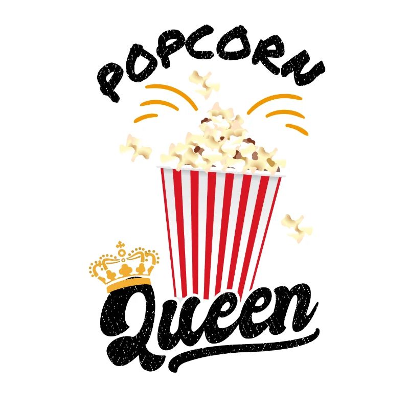Costume de pop-corn - reine du pop-corn - carnaval de cinéma