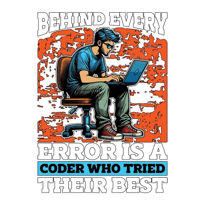 Coder Behind Every Error Is A Coder Web Developer