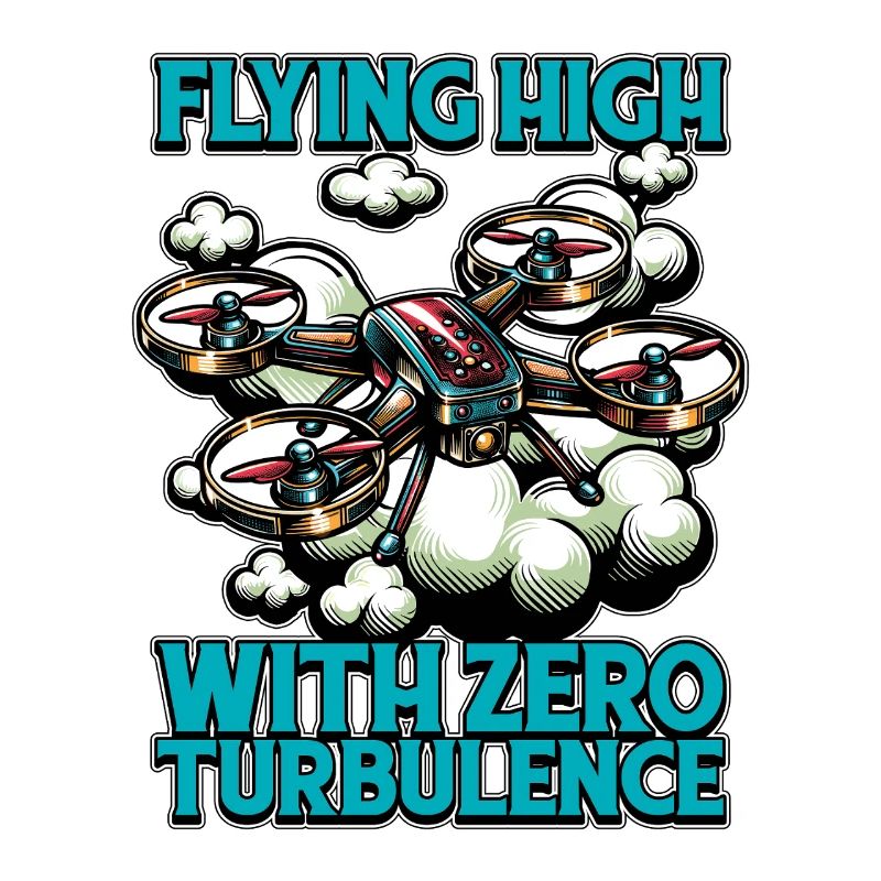 Passionné de drones qui vole haut avec des courses de drones