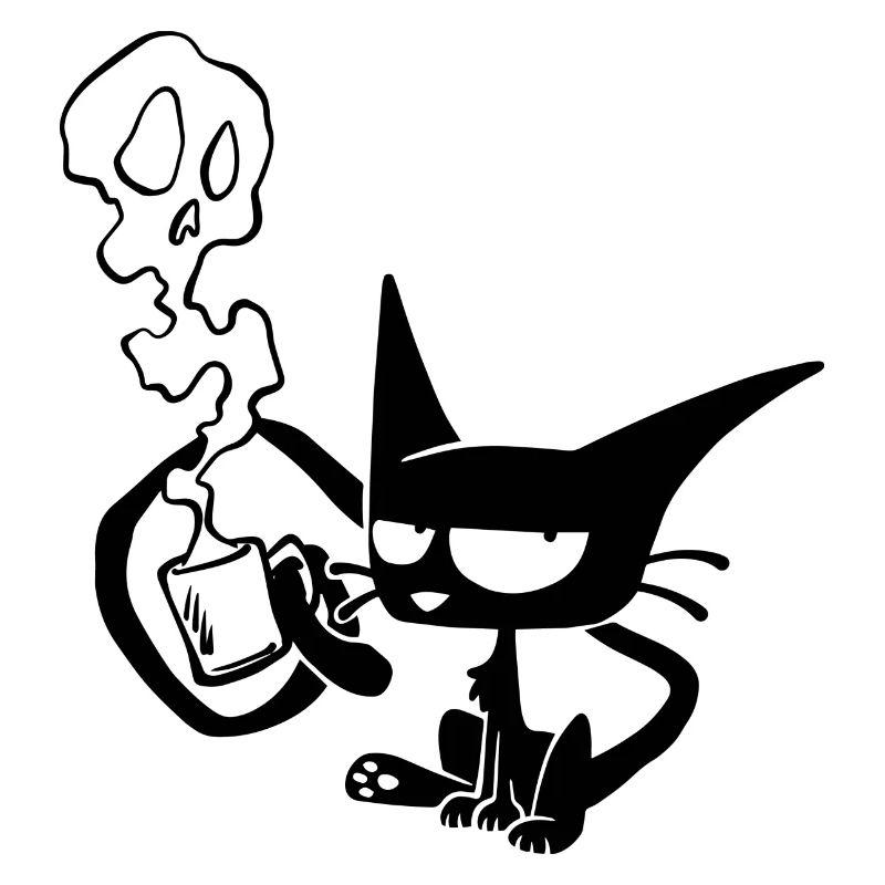 Kaffee-Katze