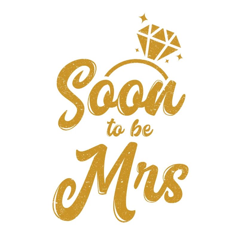 Bald Mrs. Bride Hochzeit Junggesellenabschied