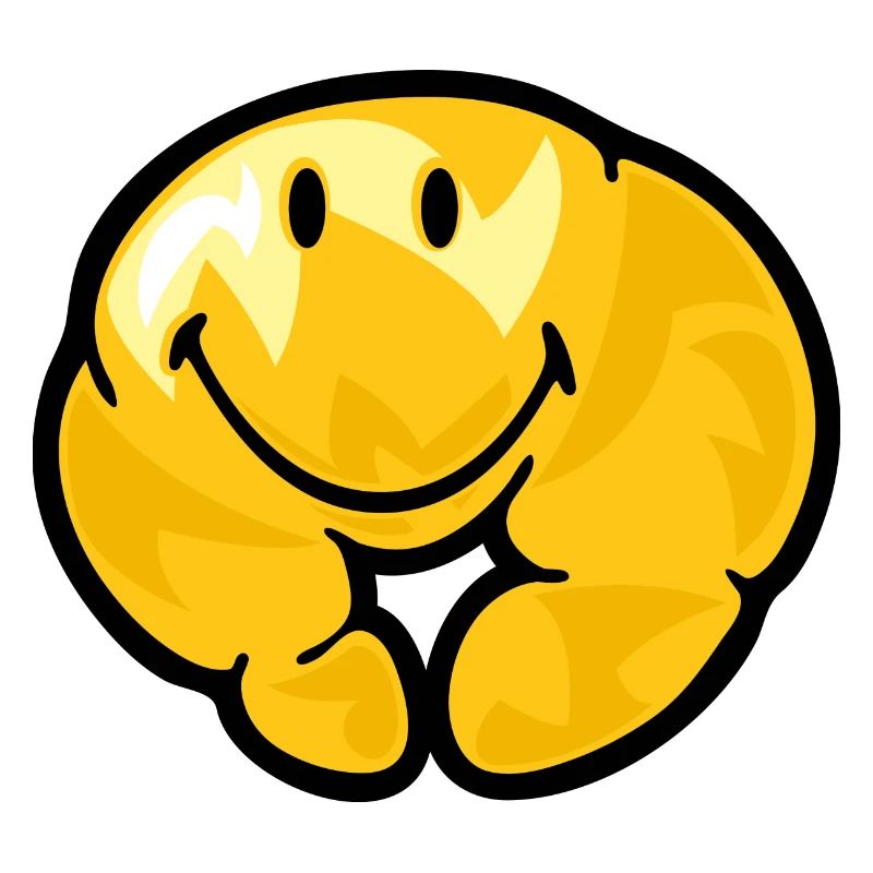 Smiley Croissant