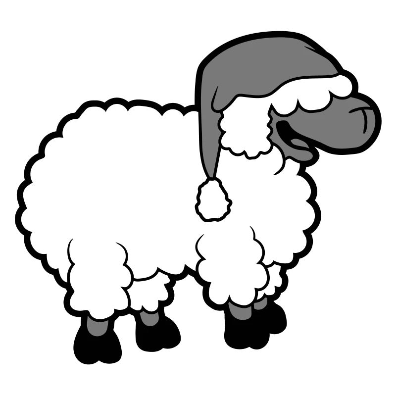 Lustiges Schlaf Schaf