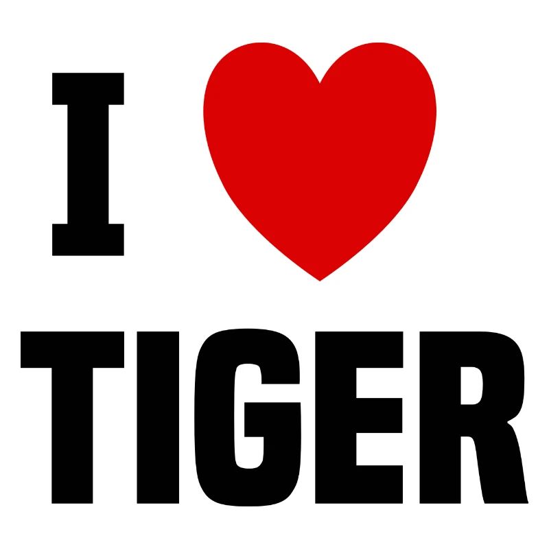 Ich liebe Tiger
