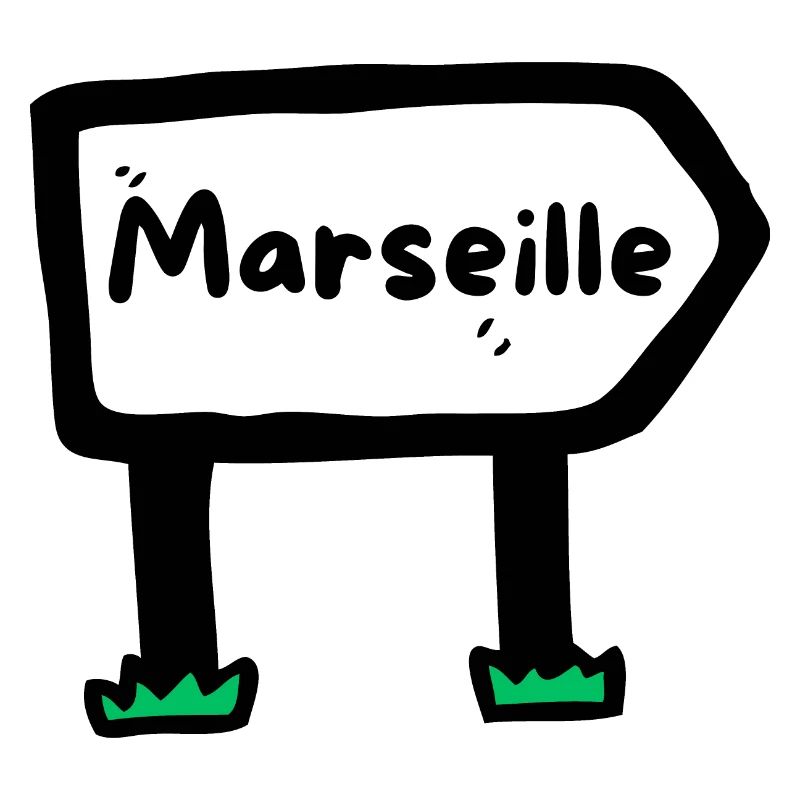 Marseille Stadtschild