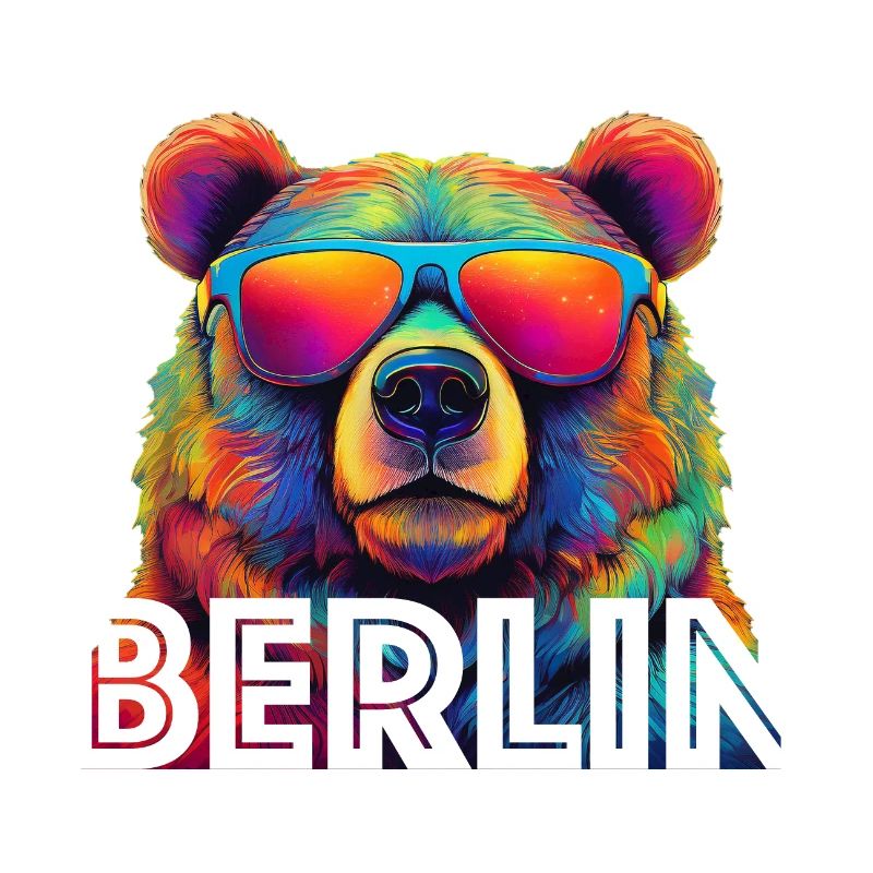 Bär mit Sonnenbrille