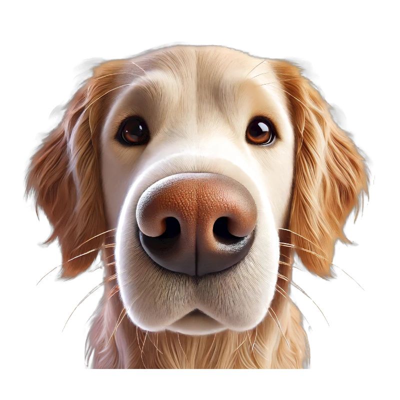 Hundekopf 4 beige