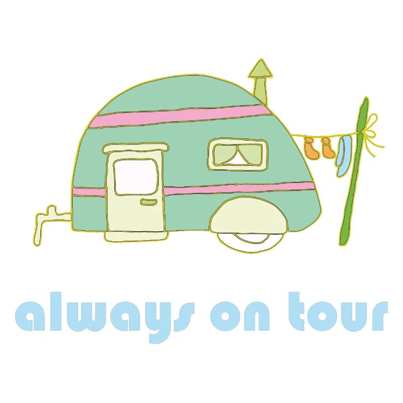 Always on Tour Retro-Wohnwagen