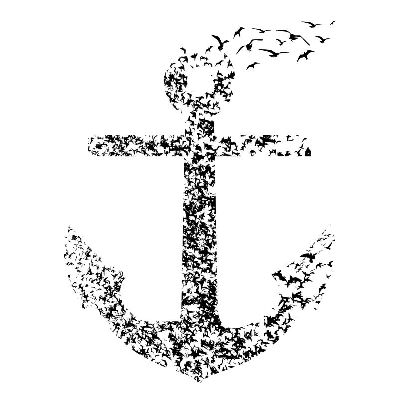 Möwe Anker Küste Geschenkidee Seefahrt