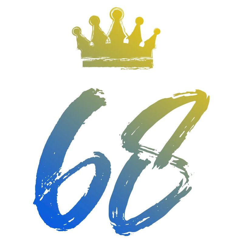 68 Zahl Krone