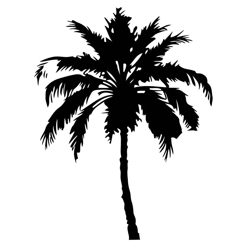 Palme Silhouette Symbol