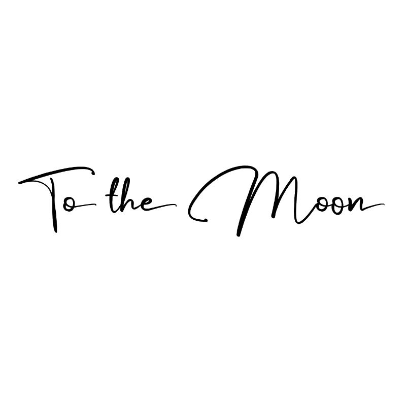 To the moon