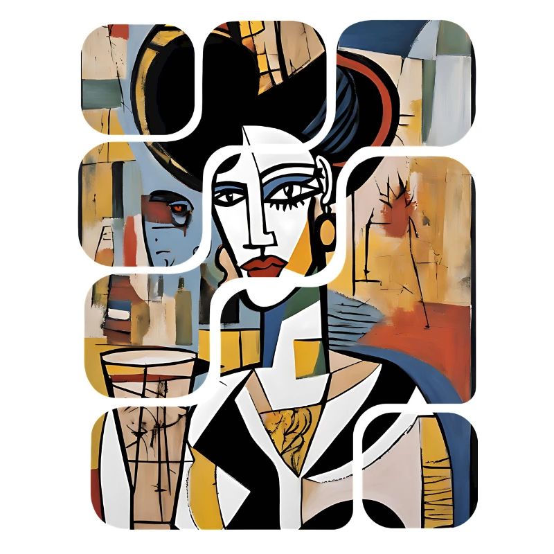 Modern Abstract Woman's Art