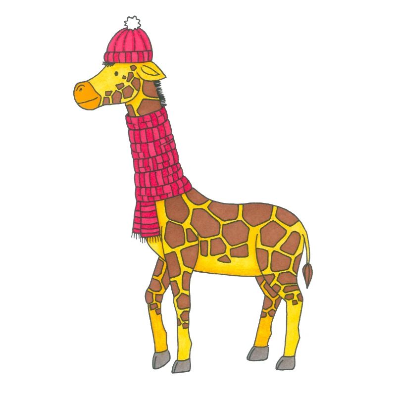 Giraffe Winter
