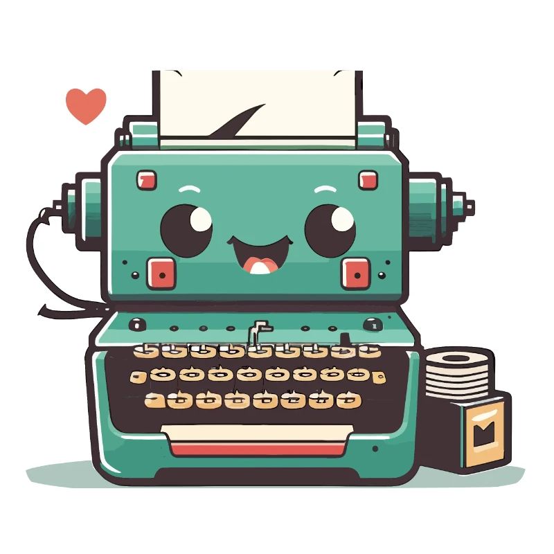 Schreibmaschine Retro