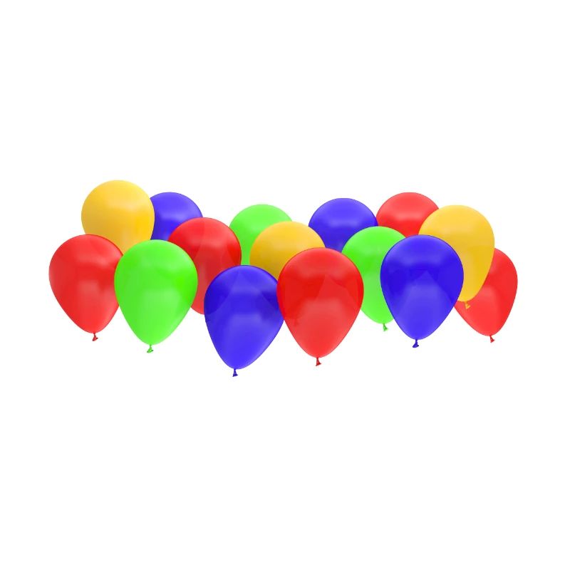 bunte aufblasbare Ballons