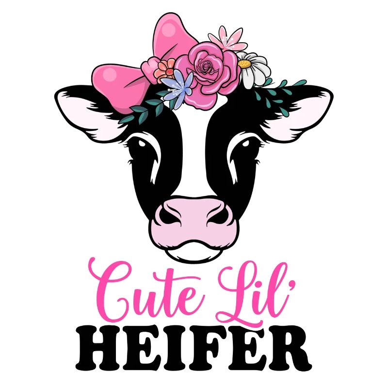 Niedliche kleine Färse