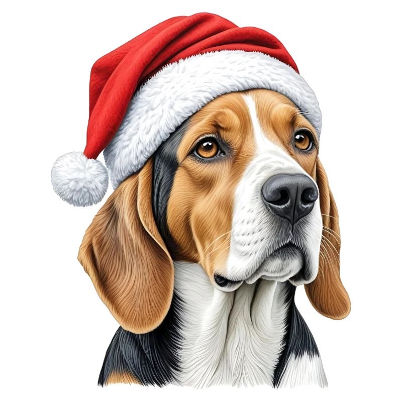Weihnachten Beagle Hund
