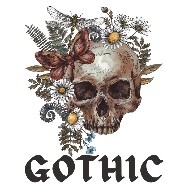 Gothic Black Edition Totenkopf