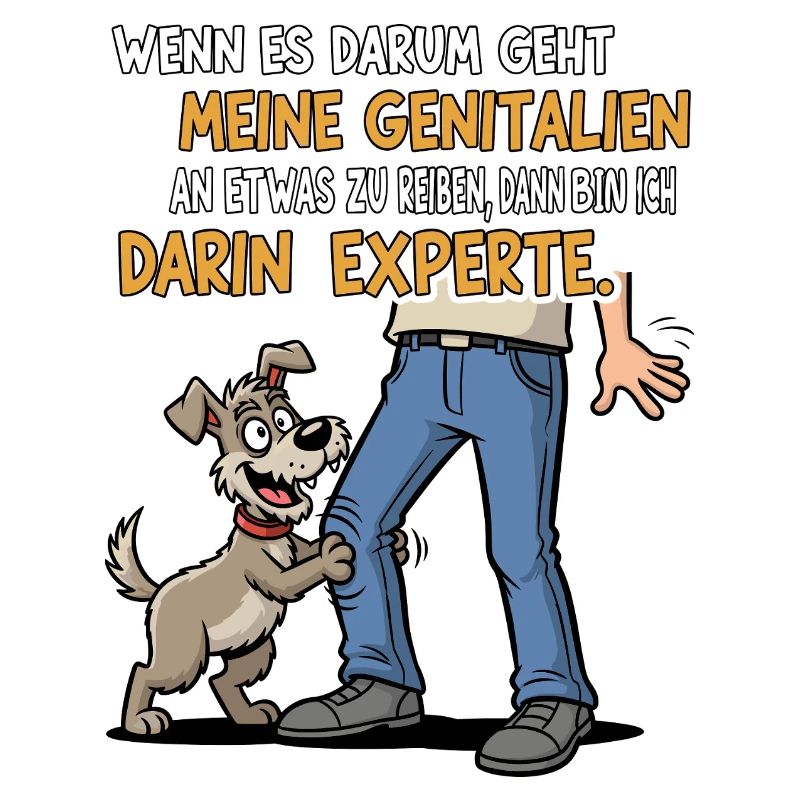 Reib-Experte Hund