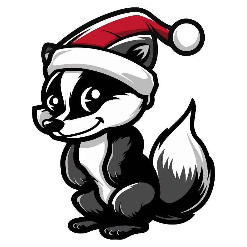 Stinktier Weihnachten