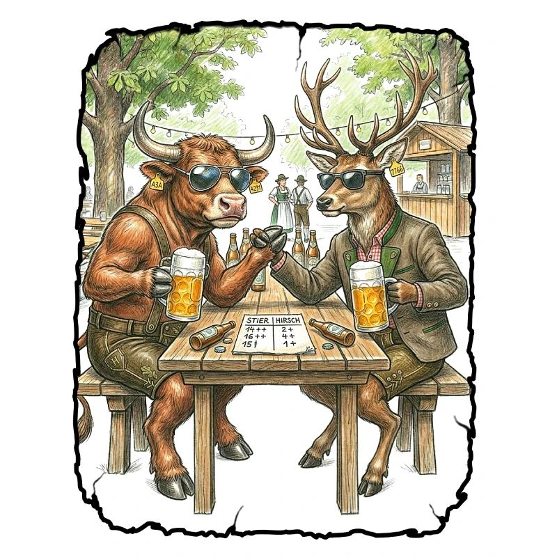Stier Hirsch Biergarten