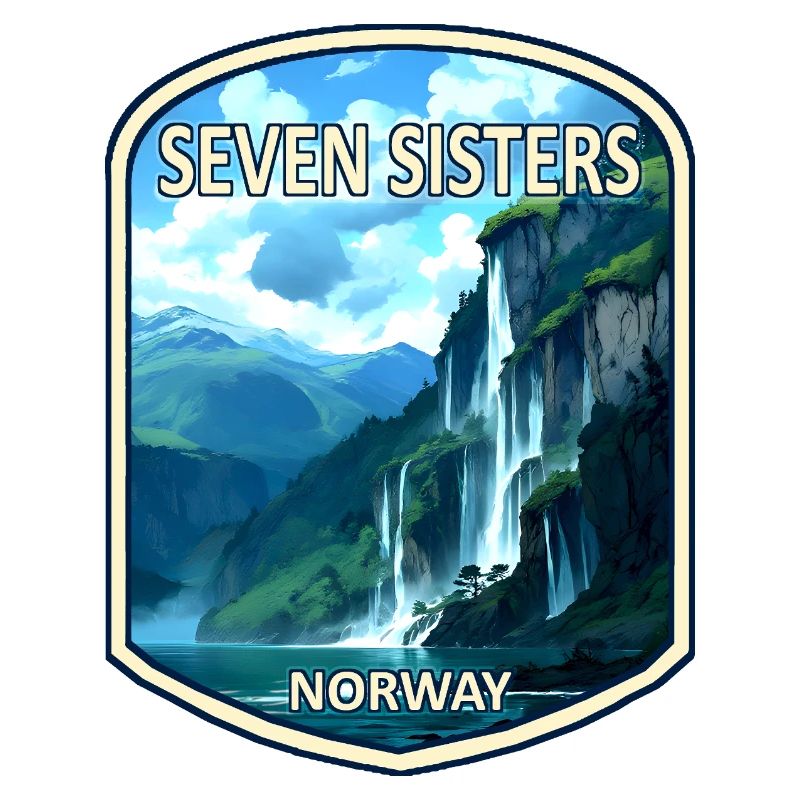 Sieben Schwestern Wasserfall