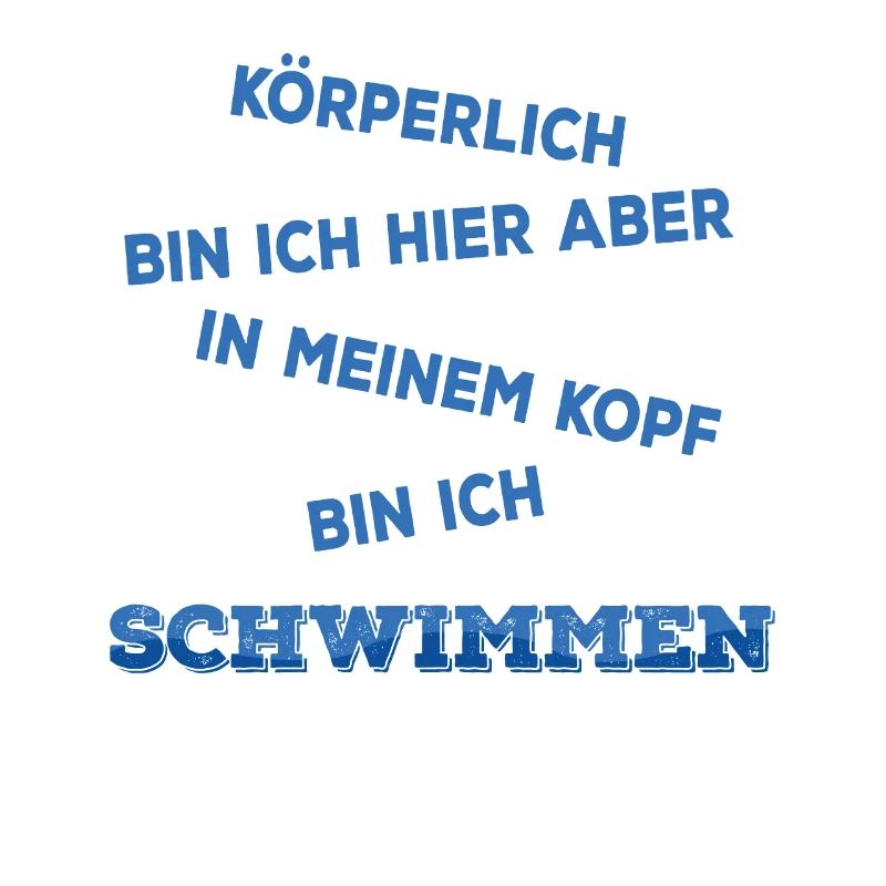 Stolzen Schwimmerspruch - Schwimmen