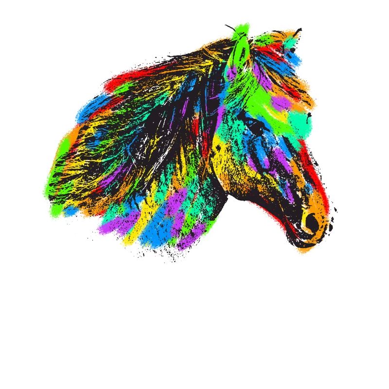 Buntes Pferd