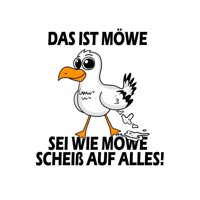 Sei wie Möwe