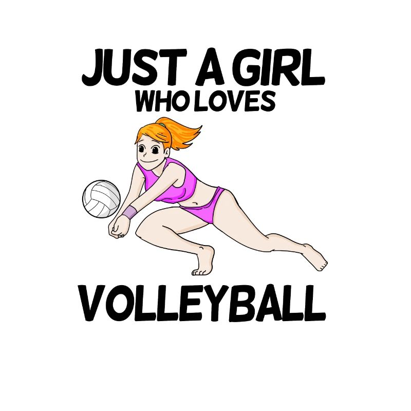 Volleyball Girl Geschenk