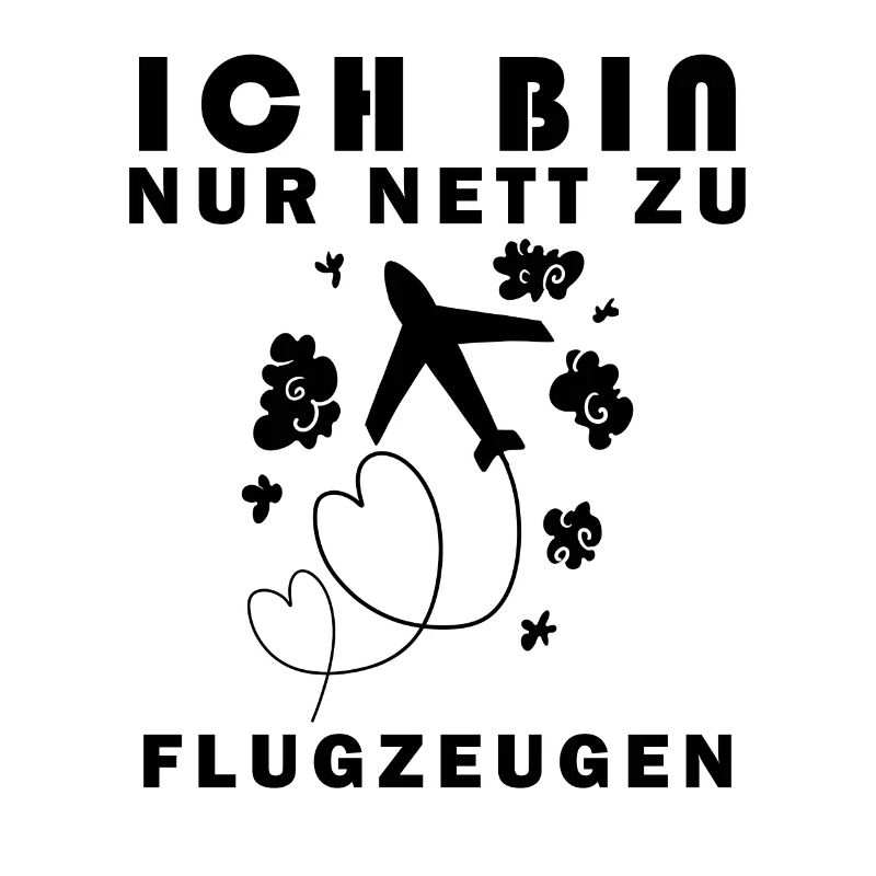 Flugzeug Spruch Geschenk