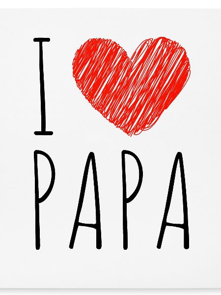 Ich liebe Papa.