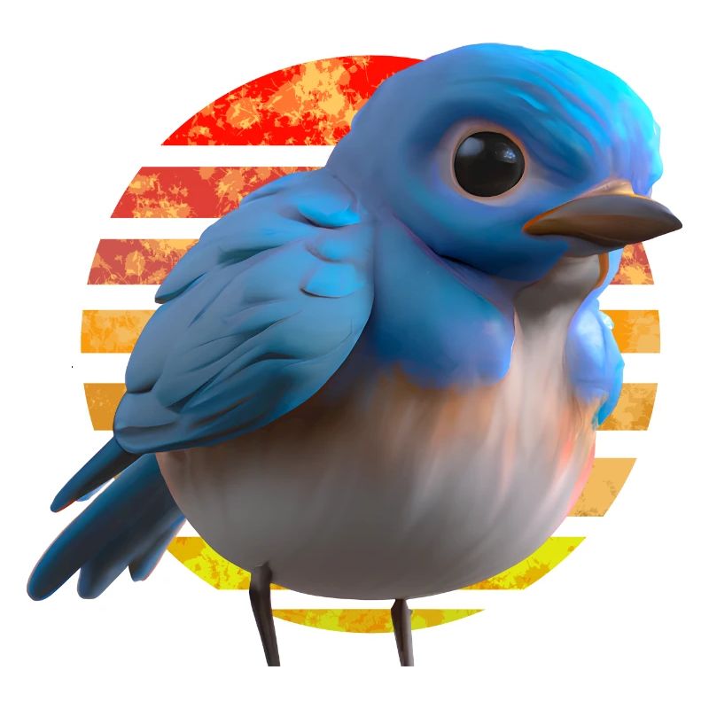 Hüttensänger Vogel Design