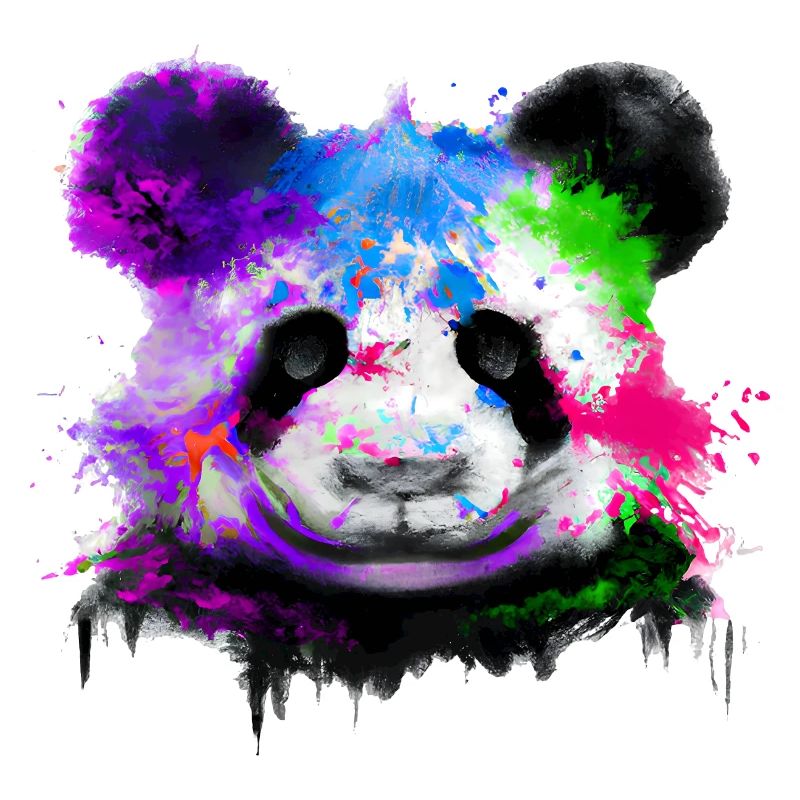 Bunter Panda